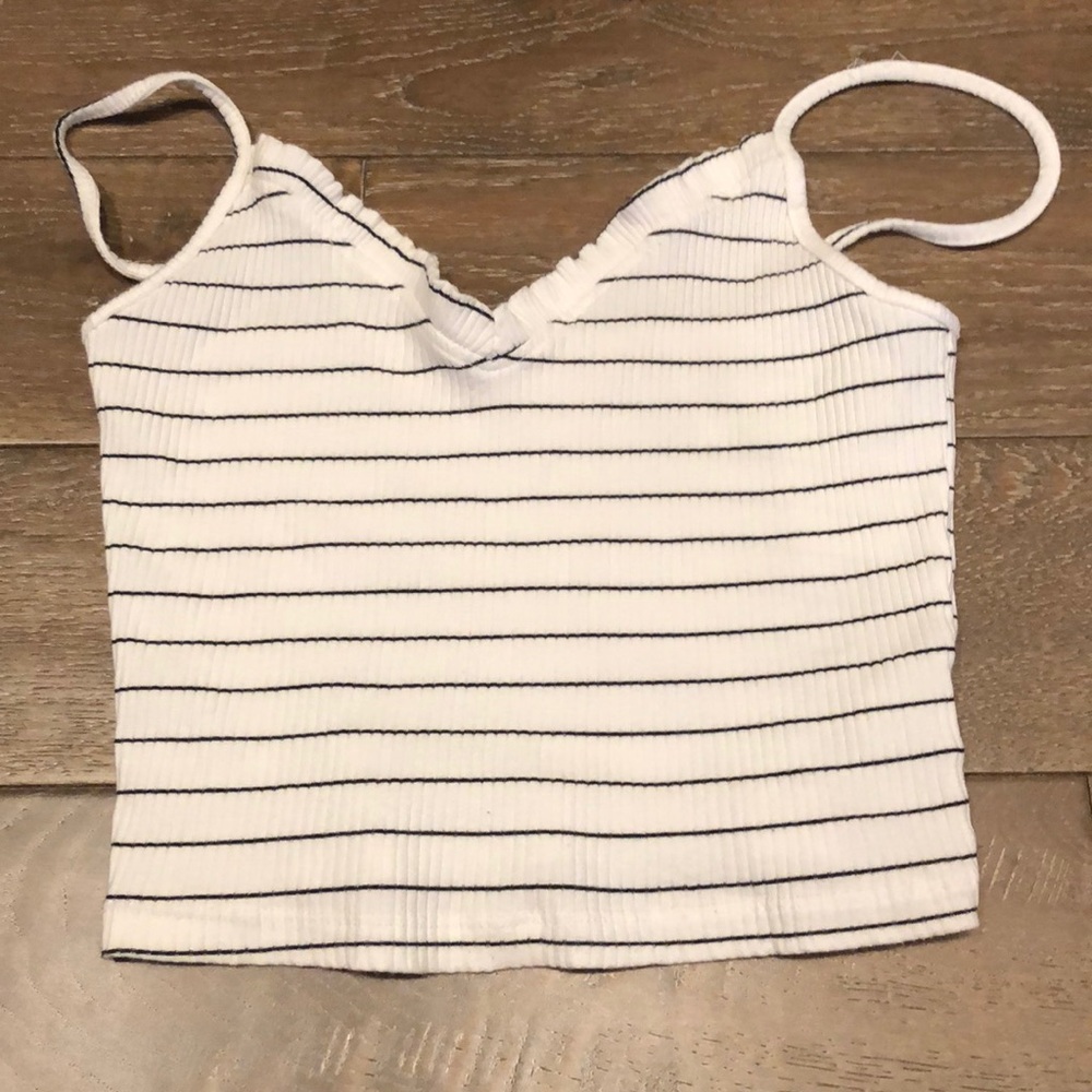 White tank top